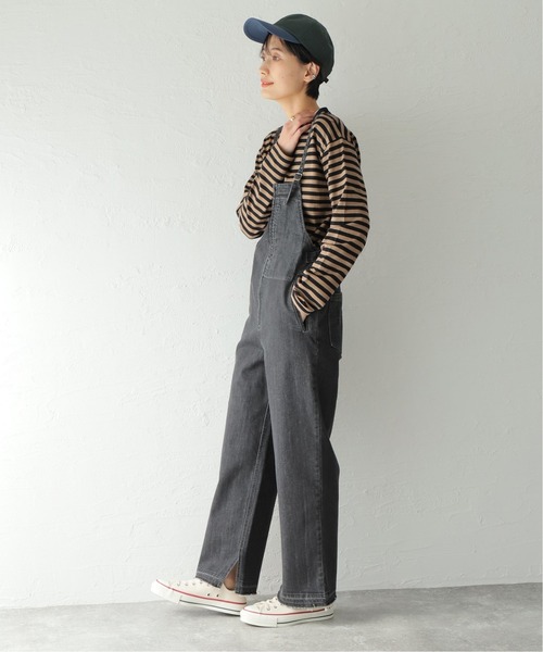 JOURNAL STANDARD(ジャーナルスタンダード)の「《追加》クラシックボーダーロングTシャツ◆3(Tシャツ/カットソー・レディース・ブラック/レッド/グリーン/ベージュ系その他・FREE)」の9枚目の写真