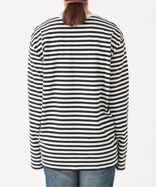 JOURNAL STANDARD(ジャーナルスタンダード)の「《追加》クラシックボーダーロングTシャツ◆3(Tシャツ/カットソー・レディース・ブラック/レッド/グリーン/ベージュ系その他・FREE)」の18枚目の写真