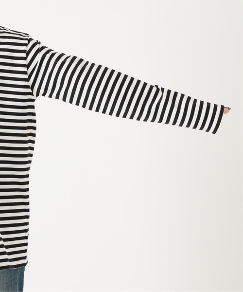 JOURNAL STANDARD(ジャーナルスタンダード)の「《追加》クラシックボーダーロングTシャツ◆3(Tシャツ/カットソー・レディース・ブラック/レッド/グリーン/ベージュ系その他・FREE)」の21枚目の写真