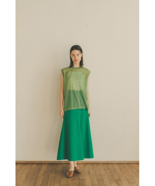CLANE LINE SHEER L/S TOPS未使用 CLANE - LINE SHEER L/S TOPS - PINK | ADDICT WEB SHOP