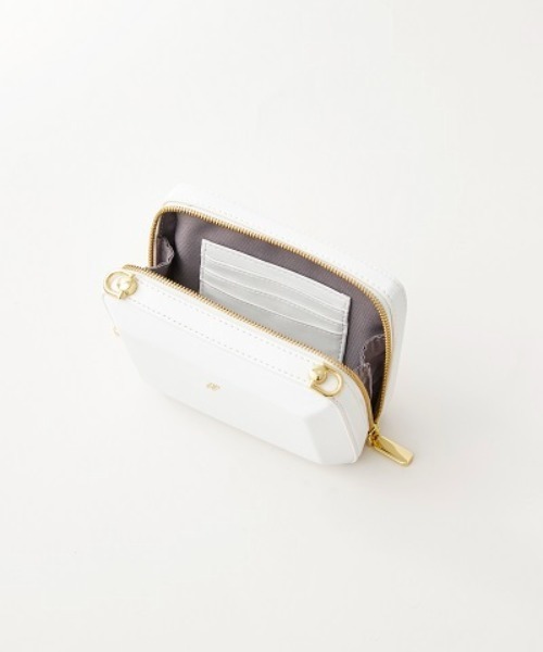 SAMANTHAVEGA(サマンサベガ)の「ナノスクエアストーンショルダーバッグ(ショルダーバッグ・レディース・ホワイト/ブラック/グレー/ブルー/エメラルド/ミント/キャメル/ペールイエロー・FREE)」の22枚目の写真