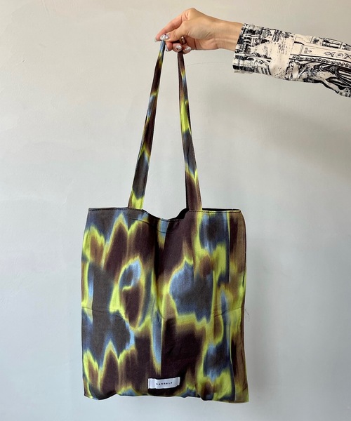 SANSeLF(サンセルフ)の「マーブルモチーフトートバッグ【SANSeLF】sana22s002(トートバッグ・レディース・グリーン/ブルー/ブラック・FREE)」の19枚目の写真