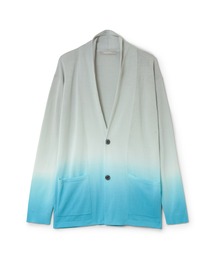 HIGH STREET（ハイストリート）の「HIGH STREET∴ノーカラーグラデーションニットカーディガン（カーディガン/ボレロ）」