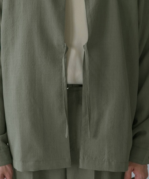 URBAN RESEARCH DOORS（アーバンリサーチドアーズ）の「イージーケアボタンレスブルゾン（ブルゾン・メンズ・ネイビー/オリーブ/グリーン・MEDIUM/LARGE）」の15枚目の写真