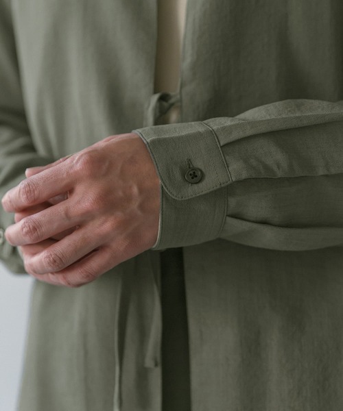 URBAN RESEARCH DOORS（アーバンリサーチドアーズ）の「イージーケアボタンレスブルゾン（ブルゾン・メンズ・ネイビー/オリーブ/グリーン・MEDIUM/LARGE）」の16枚目の写真