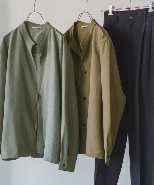 URBAN RESEARCH DOORS（アーバンリサーチドアーズ）の「イージーケアボタンレスブルゾン（ブルゾン・メンズ・ネイビー/オリーブ/グリーン・MEDIUM/LARGE）」の18枚目の写真