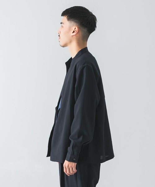 URBAN RESEARCH DOORS（アーバンリサーチドアーズ）の「イージーケアボタンレスブルゾン（ブルゾン・メンズ・ネイビー/オリーブ/グリーン・MEDIUM/LARGE）」の20枚目の写真