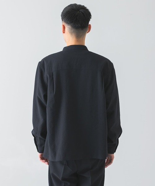 URBAN RESEARCH DOORS（アーバンリサーチドアーズ）の「イージーケアボタンレスブルゾン（ブルゾン・メンズ・ネイビー/オリーブ/グリーン・MEDIUM/LARGE）」の21枚目の写真