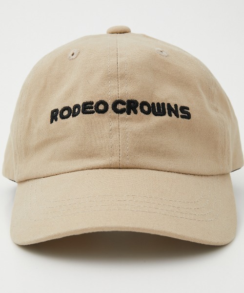 RODEO CROWNS WIDE BOWL(ロデオクラウンズワイドボウル)の「キッズ RC CAP(キャップ・キッズ・ベージュ/ネイビー・ONESIZE)」の4枚目の写真