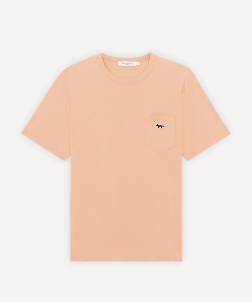 NAVY FOX PATCH CLASSIC POCKET TEE-SHIRT