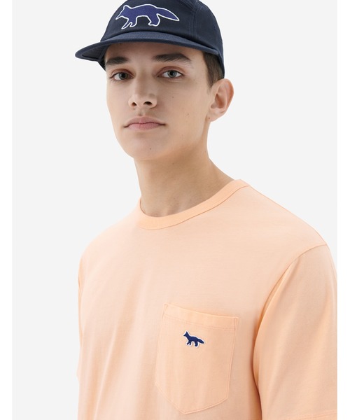 Maison Kitsune（メゾンキツネ）の「NAVY FOX PATCH CLASSIC POCKET TEE-SHIRT（Tシャツ/カットソー・メンズ・ピンク系その他/ネイビー・L/S/XL/M/XS）」の12枚目の写真