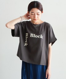 NOMBRE IMPAIR | Block PT　ドルマンP/O(Tシャツ/カットソー)