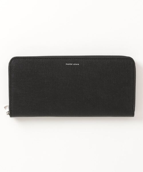 master-piece（マスターピース）の「master-piece （マスターピース）luster ラウンドファスナーウォレット（財布・メンズ・ブラック/ネイビー/キャメル/サックスブルー・FREE）」の2枚目の写真
