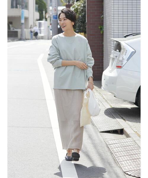 AMERICAN HOLIC(アメリカンホリック)の「透かし編みニットタイトスカート(スカート・レディース・ブラック/ライトベージュ・S/M/L)」の9枚目の写真