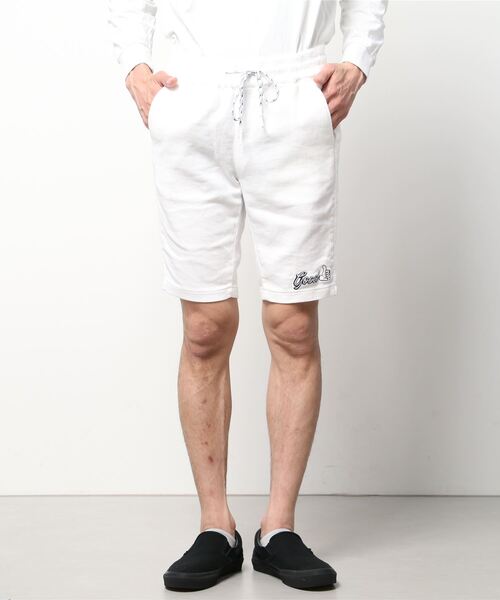 e JEANS（イージーンズ）の「e JEANS / イージーンズ/ good パイルショーツ（その他パンツ・メンズ・ブルー/イエロー/ピンク/ホワイト・LARGE/SMALL/MEDIUM/X-LARGE）」の2枚目の写真