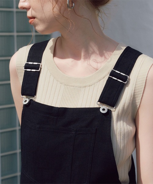 titivate（ティティベイト）の「ﾗﾝﾀﾞﾑﾘﾌﾞﾉｰｽﾘｰﾌﾞﾆｯﾄﾄｯﾌﾟｽ（Tシャツ/カットソー・レディース・アイボリー/ライトブルー/ブラウン/ブラック・S/M/L）」の10枚目の写真