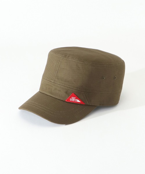 ikka(イッカ)の「URBAN NATURE LIFE コットンリップワークキャップ(キャップ・メンズ・ブラック/オリーブ/ネイビー/ベージュ・FREE)」の3枚目の写真