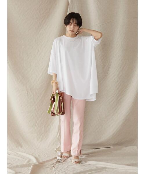 AMERICAN HOLIC（アメリカンホリック）の「配色ベルト付メタリックレコードミニバッグ（ショルダーバッグ・レディース・ホワイト/ブラウン/イエロー・FREE）」の22枚目の写真