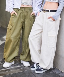 SPINNS | ツイル ドローコードワイドカーゴパンツ(カーゴパンツ)