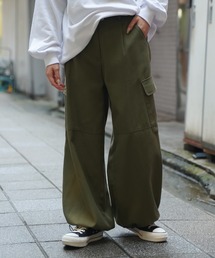 SPINNS | ツイル ドローコードワイドカーゴパンツ(カーゴパンツ)