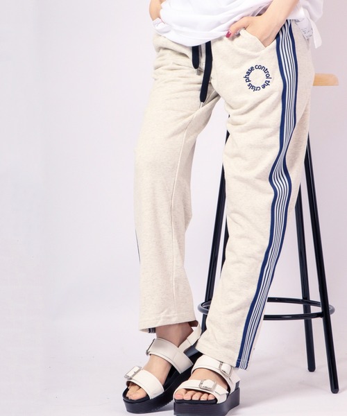 RE730（アールイーセブンサーティー）の「RE730 リブラインストレート ルーズ ジャージパンツ（その他パンツ・メンズ・ライトグレー/ブラック/ブルー・S/M/L）」の3枚目の写真