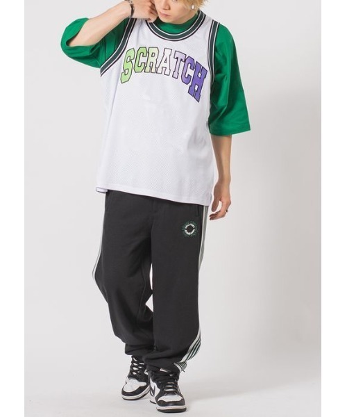 RE730（アールイーセブンサーティー）の「RE730 リブラインストレート ルーズ ジャージパンツ（その他パンツ・メンズ・ライトグレー/ブラック/ブルー・S/M/L）」の10枚目の写真