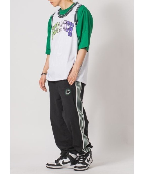 RE730（アールイーセブンサーティー）の「RE730 リブラインストレート ルーズ ジャージパンツ（その他パンツ・メンズ・ライトグレー/ブラック/ブルー・S/M/L）」の11枚目の写真