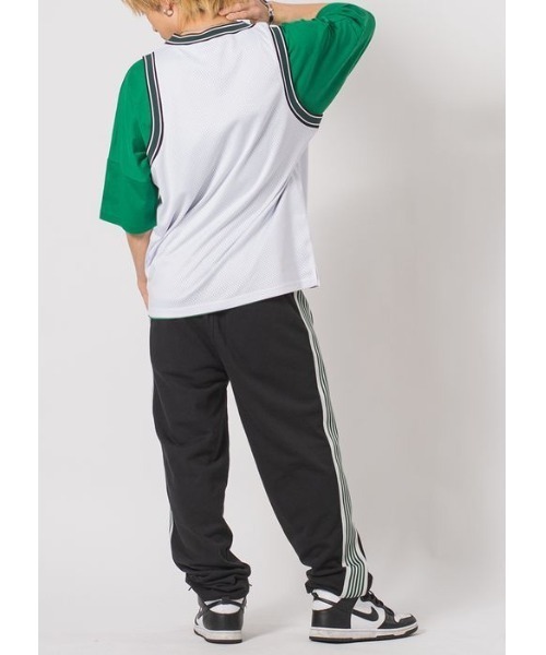 RE730（アールイーセブンサーティー）の「RE730 リブラインストレート ルーズ ジャージパンツ（その他パンツ・メンズ・ライトグレー/ブラック/ブルー・S/M/L）」の12枚目の写真