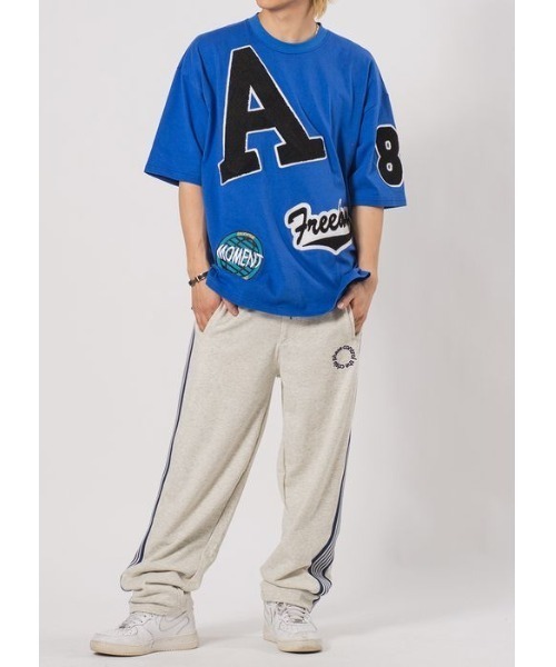 RE730（アールイーセブンサーティー）の「RE730 リブラインストレート ルーズ ジャージパンツ（その他パンツ・メンズ・ライトグレー/ブラック/ブルー・S/M/L）」の13枚目の写真