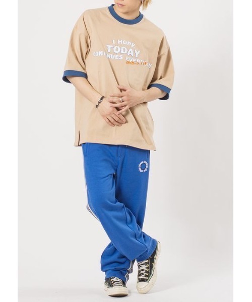 RE730（アールイーセブンサーティー）の「RE730 リブラインストレート ルーズ ジャージパンツ（その他パンツ・メンズ・ライトグレー/ブラック/ブルー・S/M/L）」の15枚目の写真