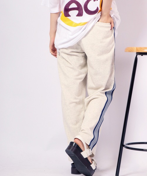 RE730（アールイーセブンサーティー）の「RE730 リブラインストレート ルーズ ジャージパンツ（その他パンツ・メンズ・ライトグレー/ブラック/ブルー・S/M/L）」の21枚目の写真