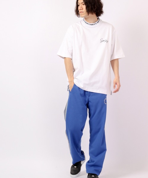 RE730（アールイーセブンサーティー）の「RE730 リブラインストレート ルーズ ジャージパンツ（その他パンツ・メンズ・ライトグレー/ブラック/ブルー・S/M/L）」の9枚目の写真