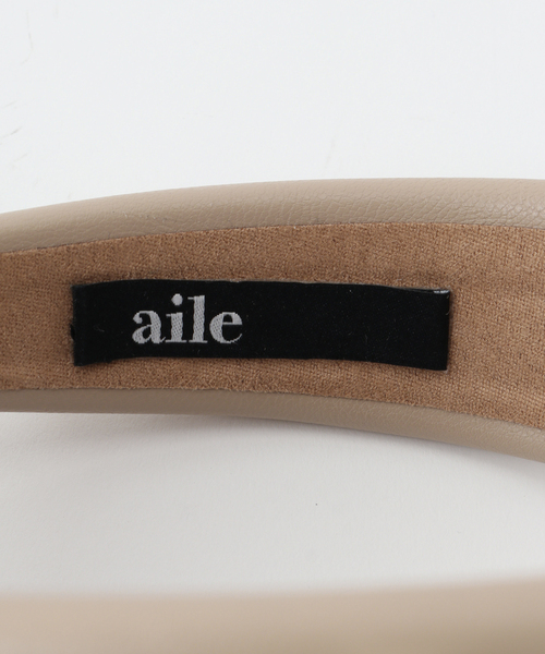 SLOBE IENA(スローブイエナ)の「【aile/エール 】 パールヘアバンド(ヘアバンド・レディース・ブラック/ベージュ・FREE)」の6枚目の写真