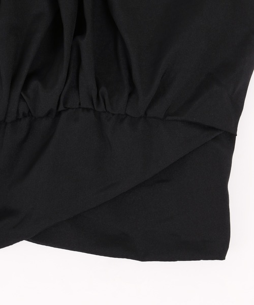 WC（ダブル シー）の「バックリボンショートブラウス（シャツ/ブラウス・レディース・ホワイト/ブラック/サックスブルー・FREE）」の22枚目の写真