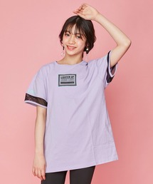 JENNI love（ジェニィラブ）の「防蚊袖メッシュロング丈Tシャツ（Tシャツ/カットソー・キッズ）」
