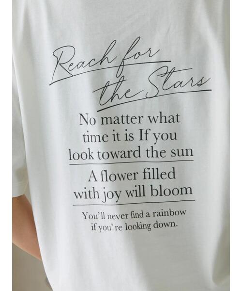 AMERICAN HOLIC(アメリカンホリック)の「リンガーロゴ半袖カットプルオーバー(Tシャツ/カットソー・レディース・オフホワイト/アイボリー・M/L)」の17枚目の写真