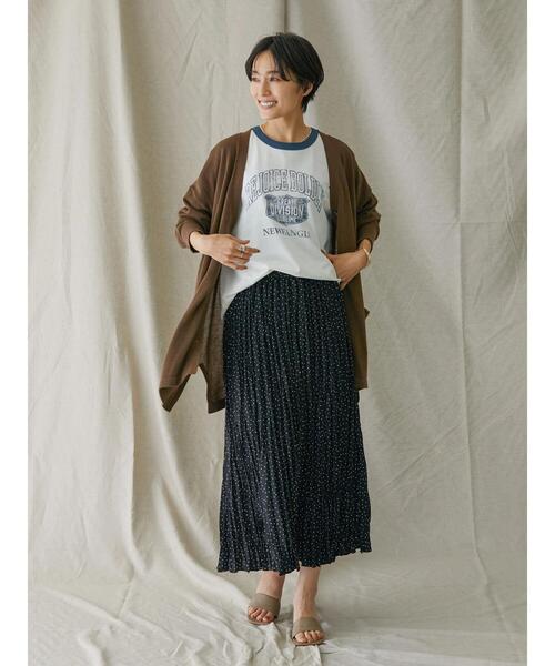 AMERICAN HOLIC(アメリカンホリック)の「リンガーロゴ半袖カットプルオーバー(Tシャツ/カットソー・レディース・オフホワイト/アイボリー・M/L)」の22枚目の写真