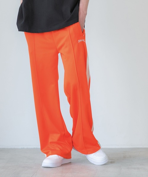 PBLIM(ページボーイリム)の「PAGEBOYLIM/カラーラインパンツ(スウェットパンツ・レディース・ブラック/オレンジ/ブルー・MEDIUM/LARGE)」の14枚目の写真