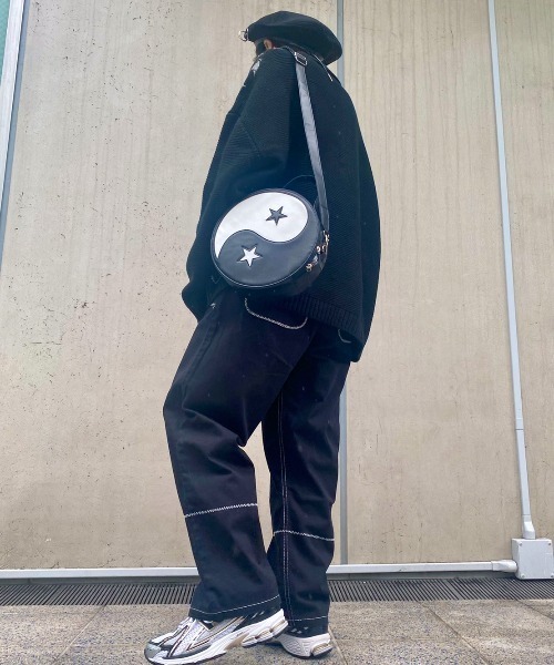 Candy Stripper（キャンディストリッパー）の「5 POCKET TAPERED パンツ（その他パンツ・レディース・ブラック/パープル・1/2）」の15枚目の写真