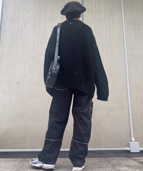 Candy Stripper（キャンディストリッパー）の「5 POCKET TAPERED パンツ（その他パンツ・レディース・ブラック/パープル・1/2）」の16枚目の写真