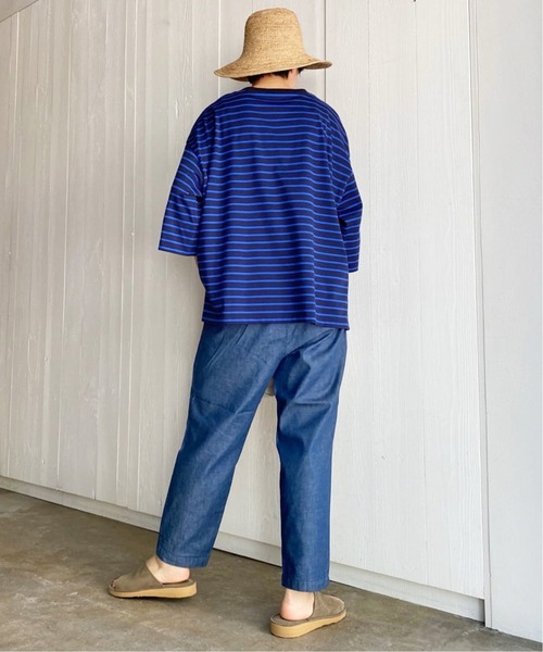 JOURNAL STANDARD LUXE(ジャーナルスタンダード ラックス)の「6.5ozムライトデニム サルエルパンツ(デニムパンツ・レディース・ネイビー/ブルー・SMALL/MEDIUM/LARGE)」の19枚目の写真