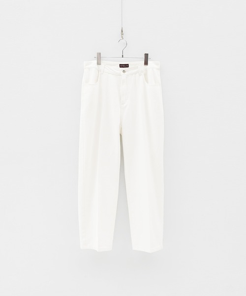 ETELIO（エテリオ）の「12オンスセンタープレスデニムスラックス（デニムパンツ・メンズ・インディゴブルー/ブラック/ブルー/サックスブルー/ホワイト・L/S/M）」の6枚目の写真