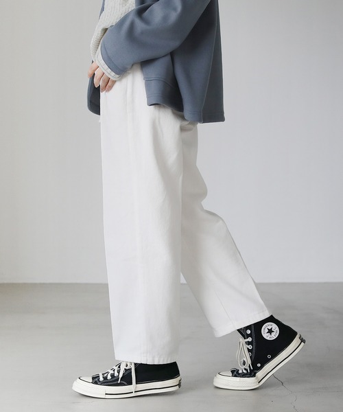 ETELIO（エテリオ）の「12オンスセンタープレスデニムスラックス（デニムパンツ・メンズ・インディゴブルー/ブラック/ブルー/サックスブルー/ホワイト・L/S/M）」の21枚目の写真