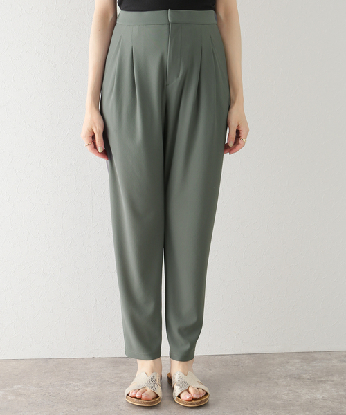 La TOTALITE(ラトータリテ)の「ポリエステルジャージタックパンツ(その他パンツ・レディース・チャコールグレー/ブラック・38/36)」の20枚目の写真