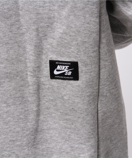 NIKE（ナイキ）の「メンズ ナイキ スケート アイコン フリースフーディ パーカー NIKE SB ICON PO FLEECE 648800（スウェット・メンズ・ダークグレー・LARGE/SMALL/MEDIUM/X-LARGE）」の3枚目の写真