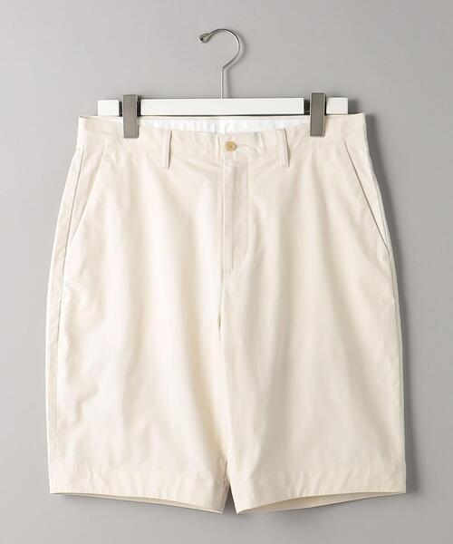 BEAUTY&YOUTH UNITED ARROWS(ビューティーアンドユースユナイテッドアローズ)の「バフクロス ノープリーツ ショートパンツ(その他パンツ・メンズ・ホワイト/ベージュ/ネイビー・S/M/L/XL)」の18枚目の写真