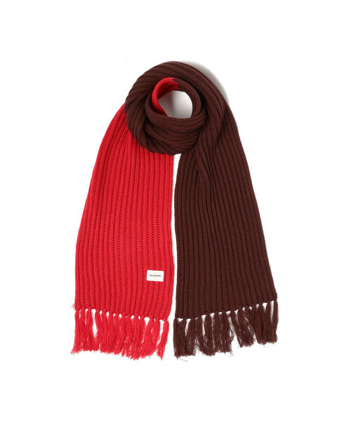 Ray BEAMS（レイビームス）の「Ray BEAMS / 2トーン リブ ロング マフラー（マフラー・レディース・レッド/イエロー・ONE SIZE）」の10枚目の写真