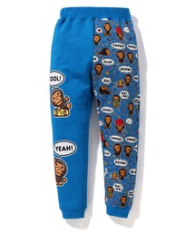 A BATHING APE（アベイシングエイプ）の「BABY MILO SPEECH BALLOON SLIM SWEAT PANTS K（スウェットパンツ・キッズ）」
