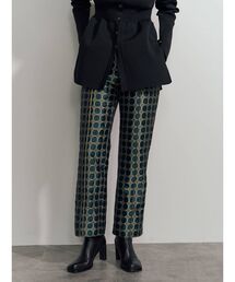 UN3D. | サークルジャカードパンツ(その他パンツ)