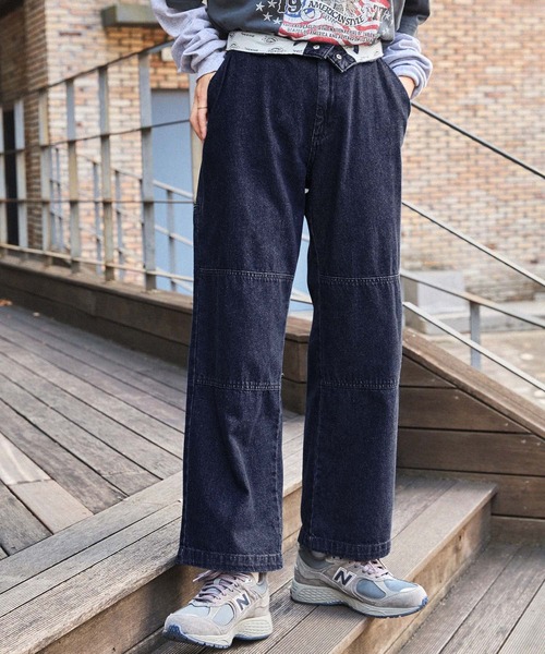 Dickies/ディッキーズ ストレッチツイル/デニム ダブルニー